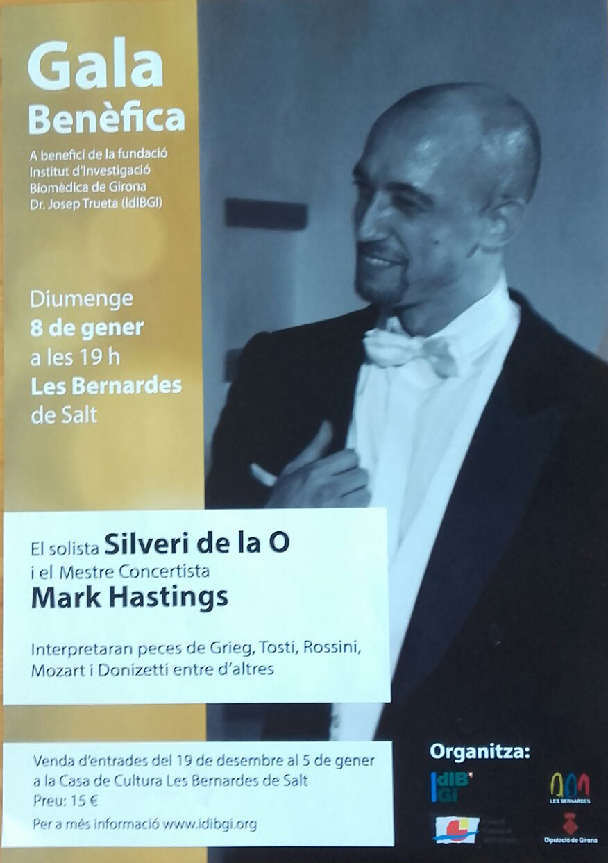 Silveri de la O cantarà a Salt lieder, àries i cançons populars d’origen divers