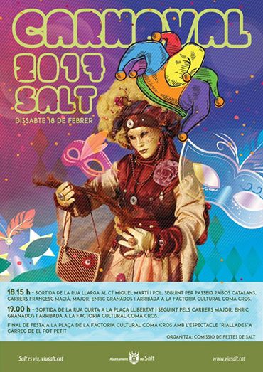 Avui Rua de Carnaval a Salt