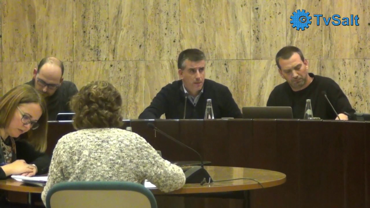 Ple ordinari de l’ajuntament de salt del 27 de març de 2017