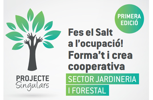 Salt inicia un nou projecte de cooperativisme en Jardineria i Forestal.