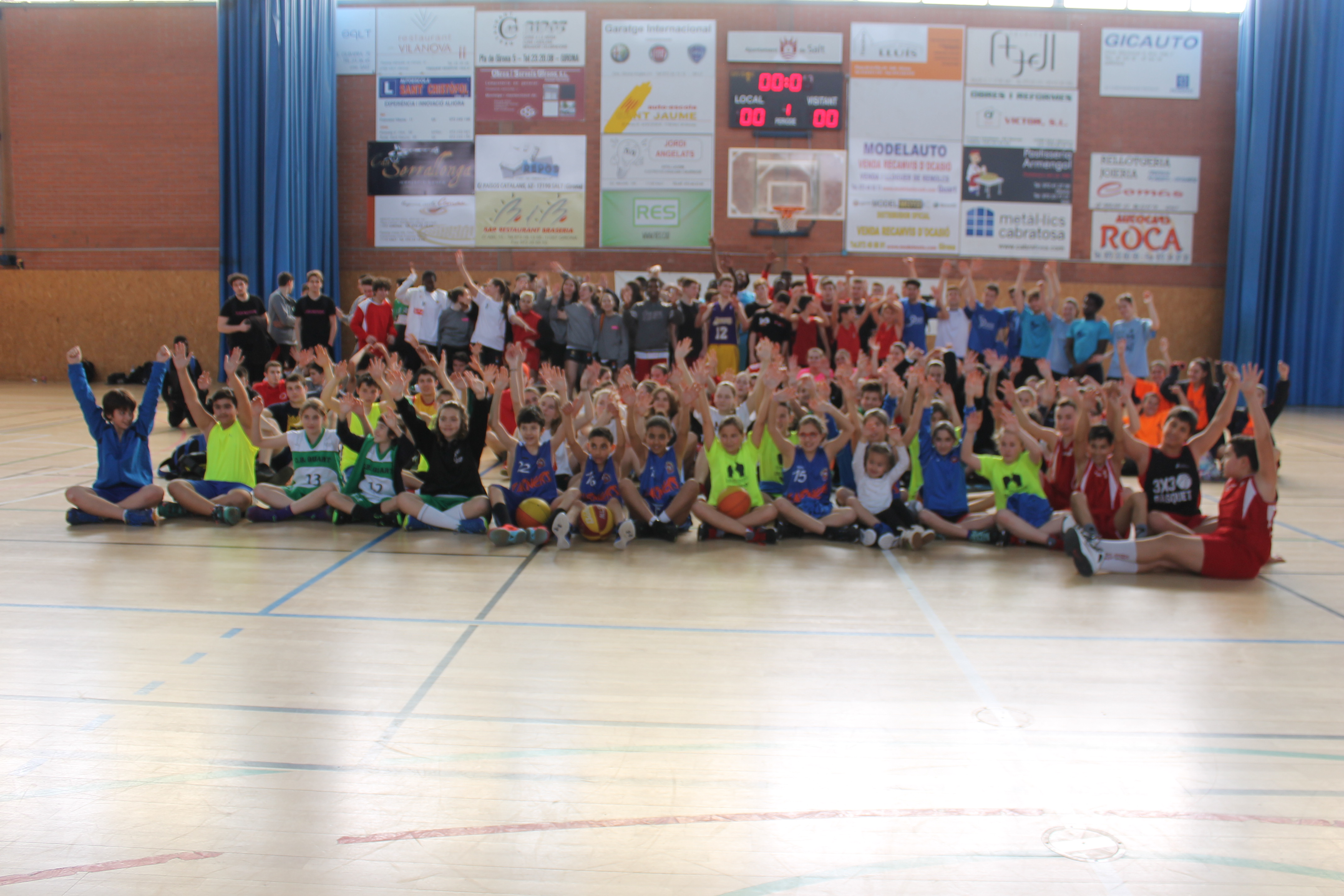 Més de 250 esportistes participen en la 8a edició del Campionat de Bàsquet 3×3 Espai Gironès