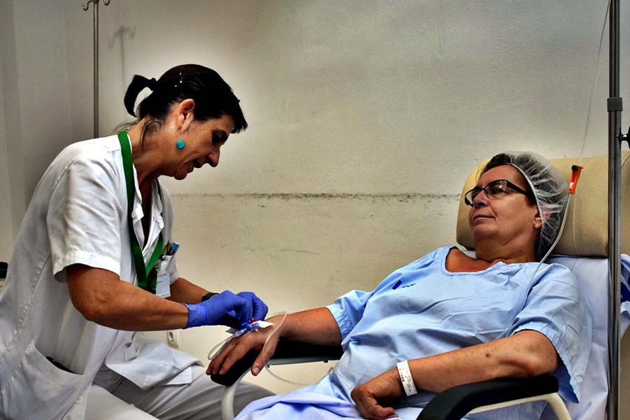 La Unitat de Preparació abans de la Intervenció de l’Hospital Santa Caterina, a ple rendiment