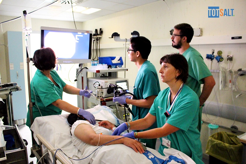 El Trueta potencia l’extirpació de càncers en fases inicials del sistema digestiu per via endoscòpica per evitar així la cirurgia