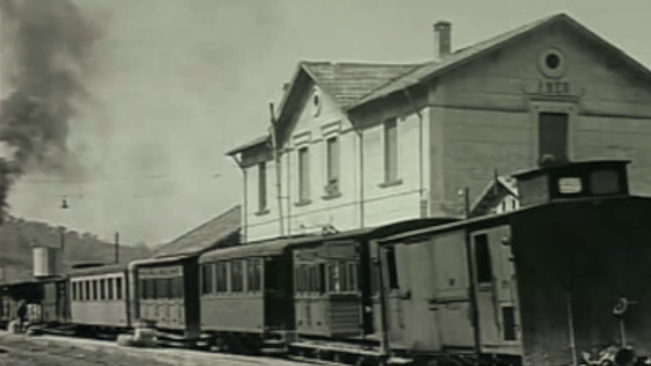 El Tren d’olot. Xec en blanc