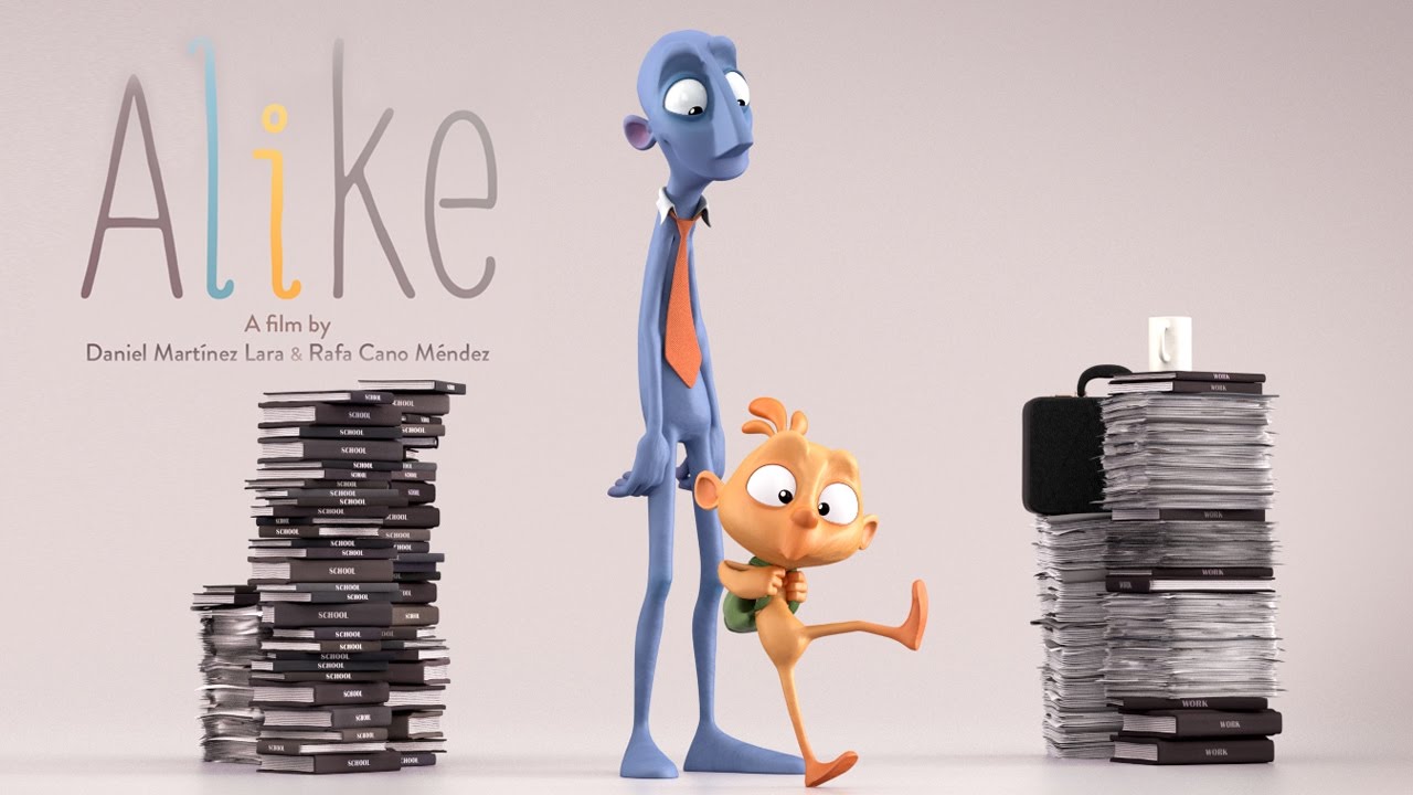 Alike, un curt per reflexionar sobre com desapareix la creativitat dels nens