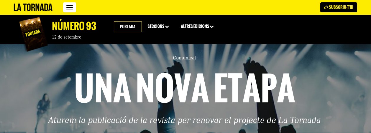La revista musical digital La Tornada s’instal·la al viver d’empreses creativo culturals de Salt