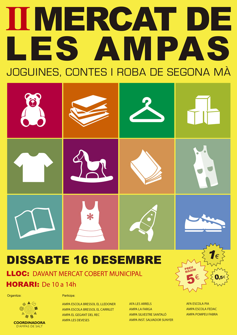 II Mercat de les AMPAS de Salt