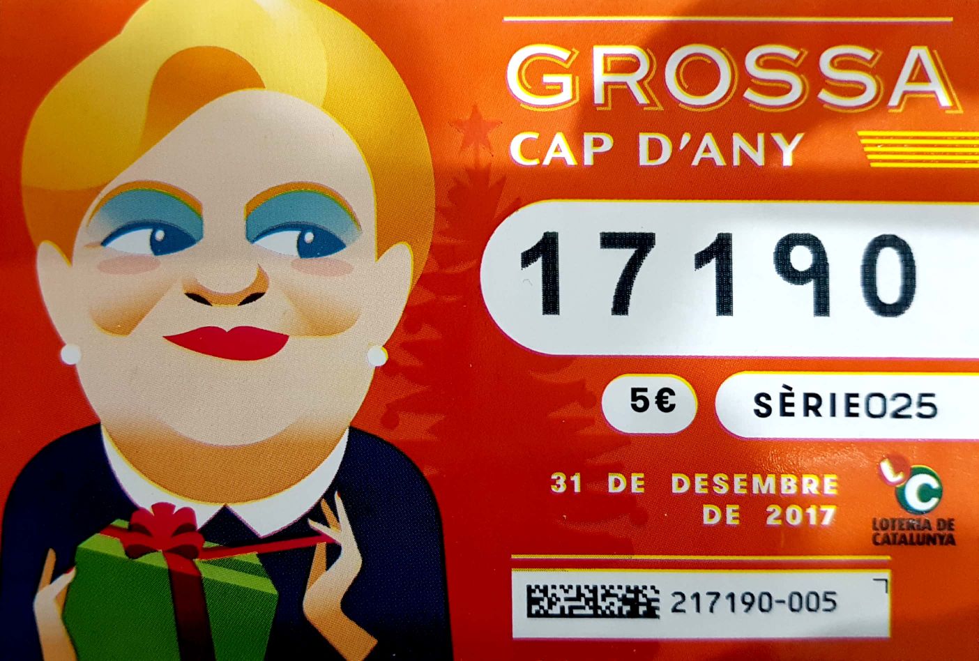 Guanya un número de la Grossa de Cap d’any