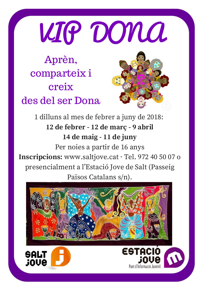 Obertes les inscripcions als projecte VIP Dona