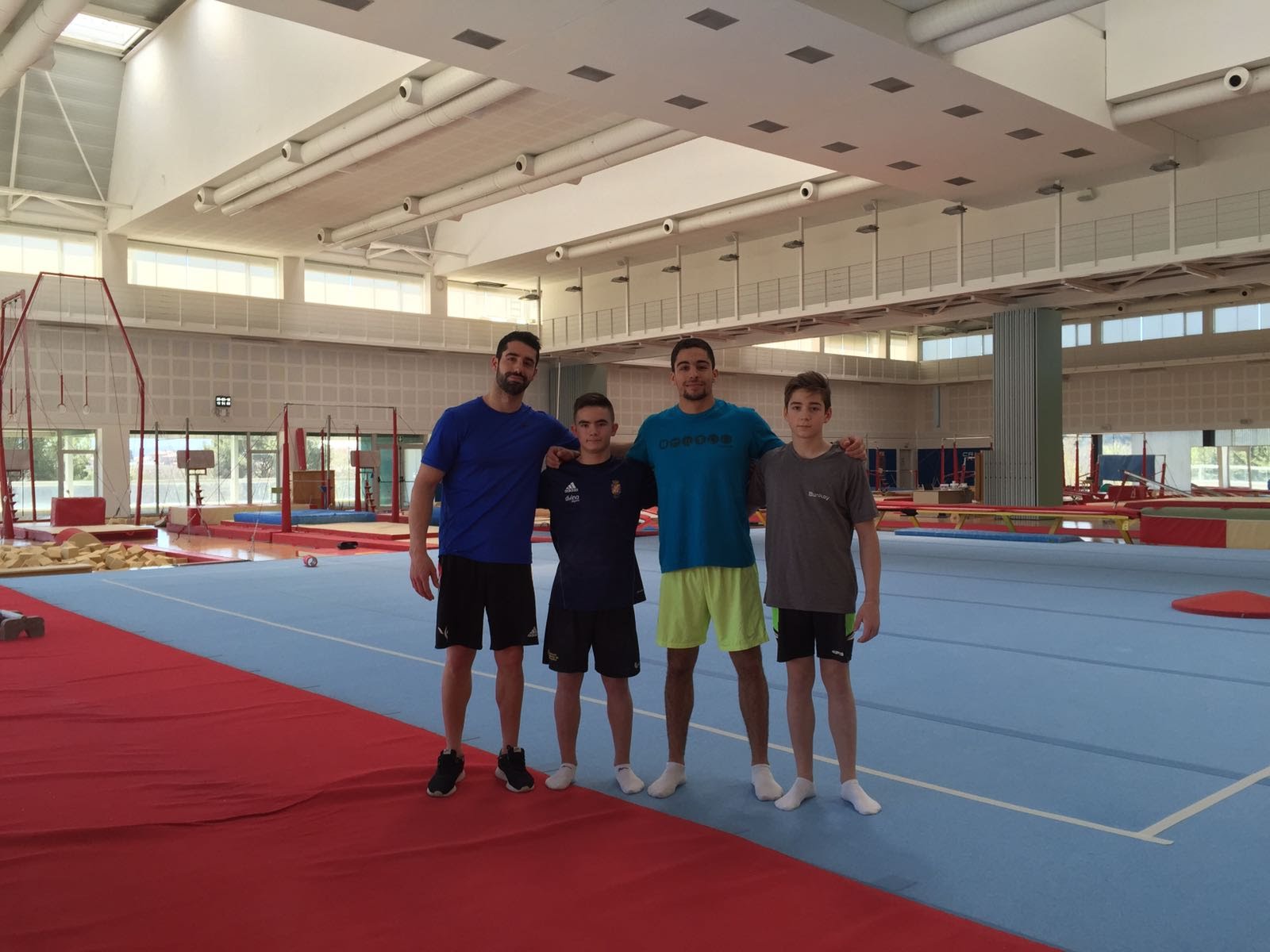 Els gimnastes del Salt Gimnàstic Club han estat convocats pel seleccionador Nacional de GAM