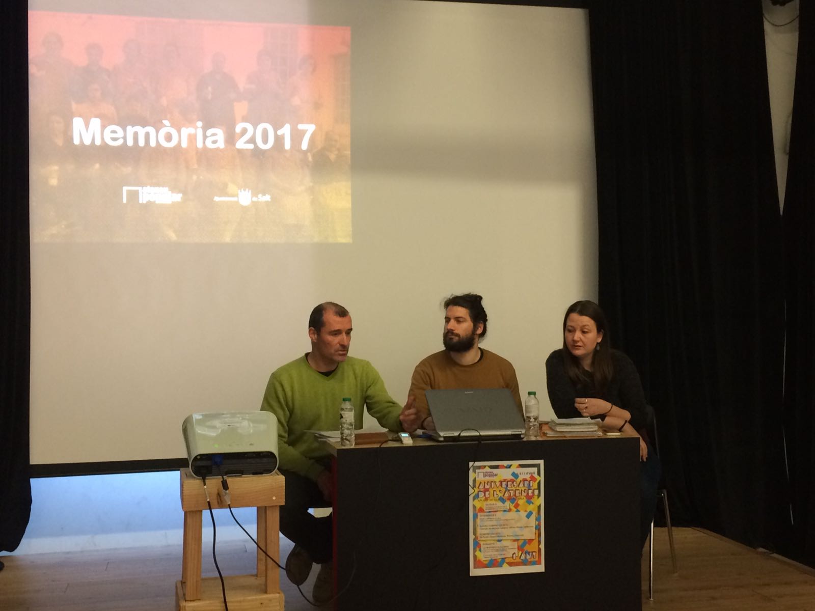 L’Ateneu celebra un any de gestió comunitària a Salt