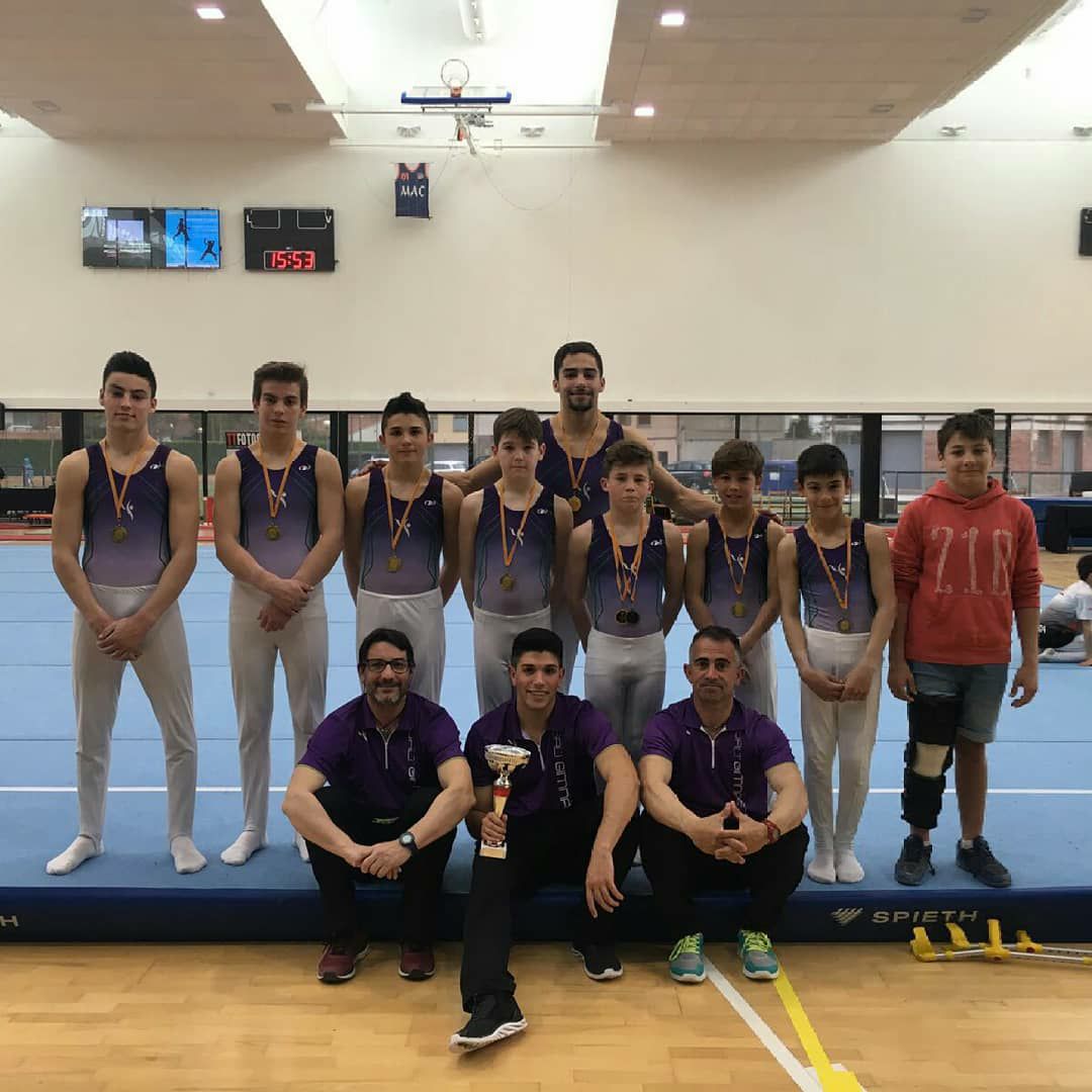 Intens cap de setmana pels gimnastes del Salt Gimnàstic