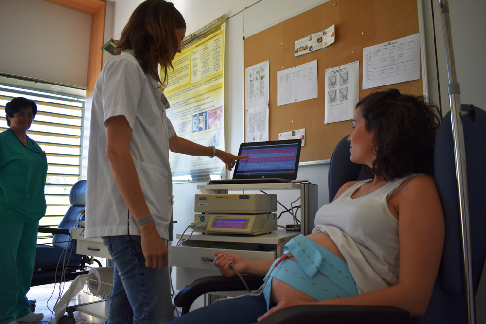 Trueta i Santa Caterina recullen digitalment els registres de benestar fetal i el procés del treball de parts