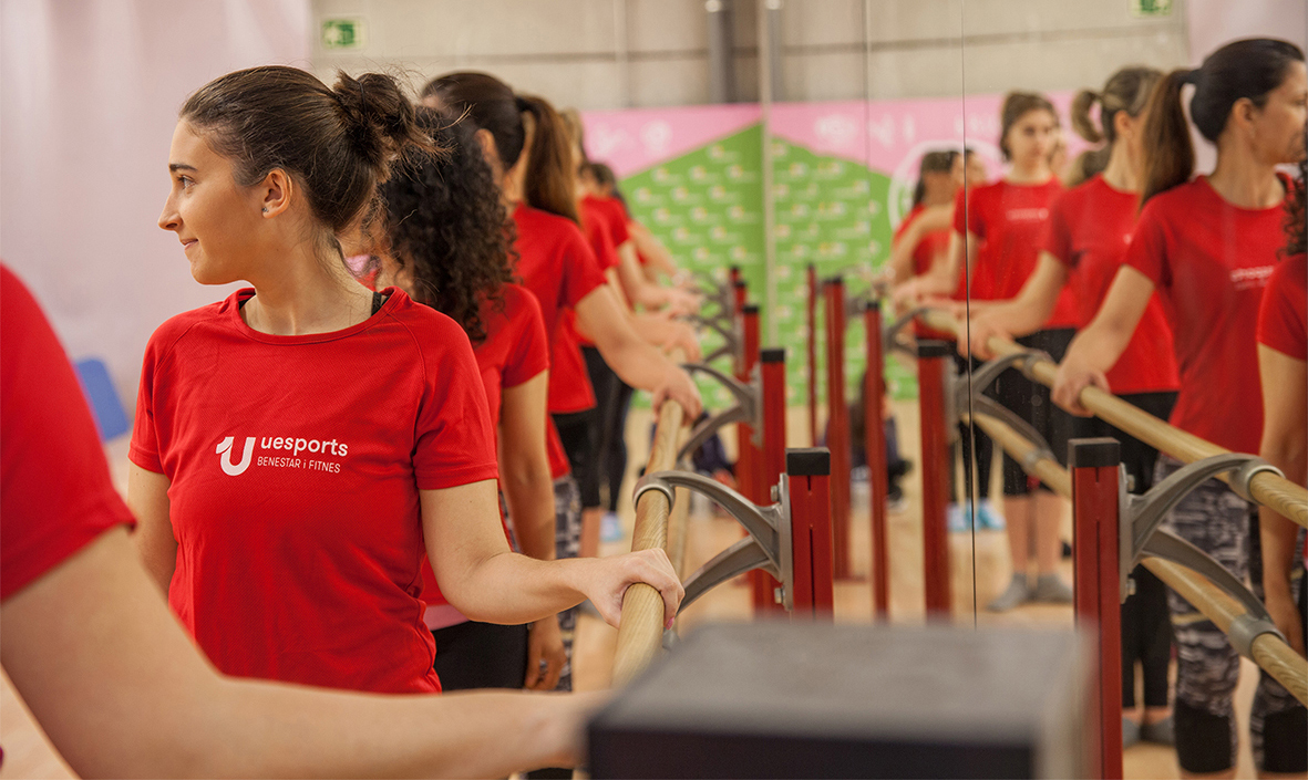Ballet fit arriba a Uesports Salt.