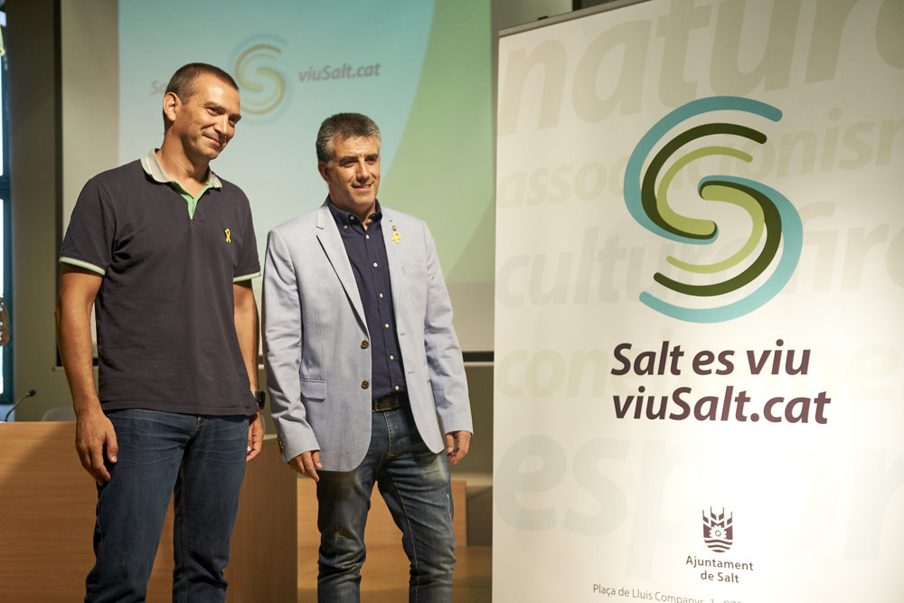 l’Ajuntament de Salt presenta la nova marca Salt es viu, viusalt.cat