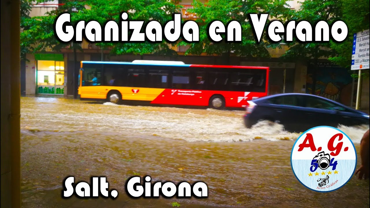Vídeo de la espectacular calamarsa del 24 de juliol de 2018