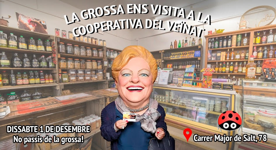 La Grossa de Cap d’Any visita Salt