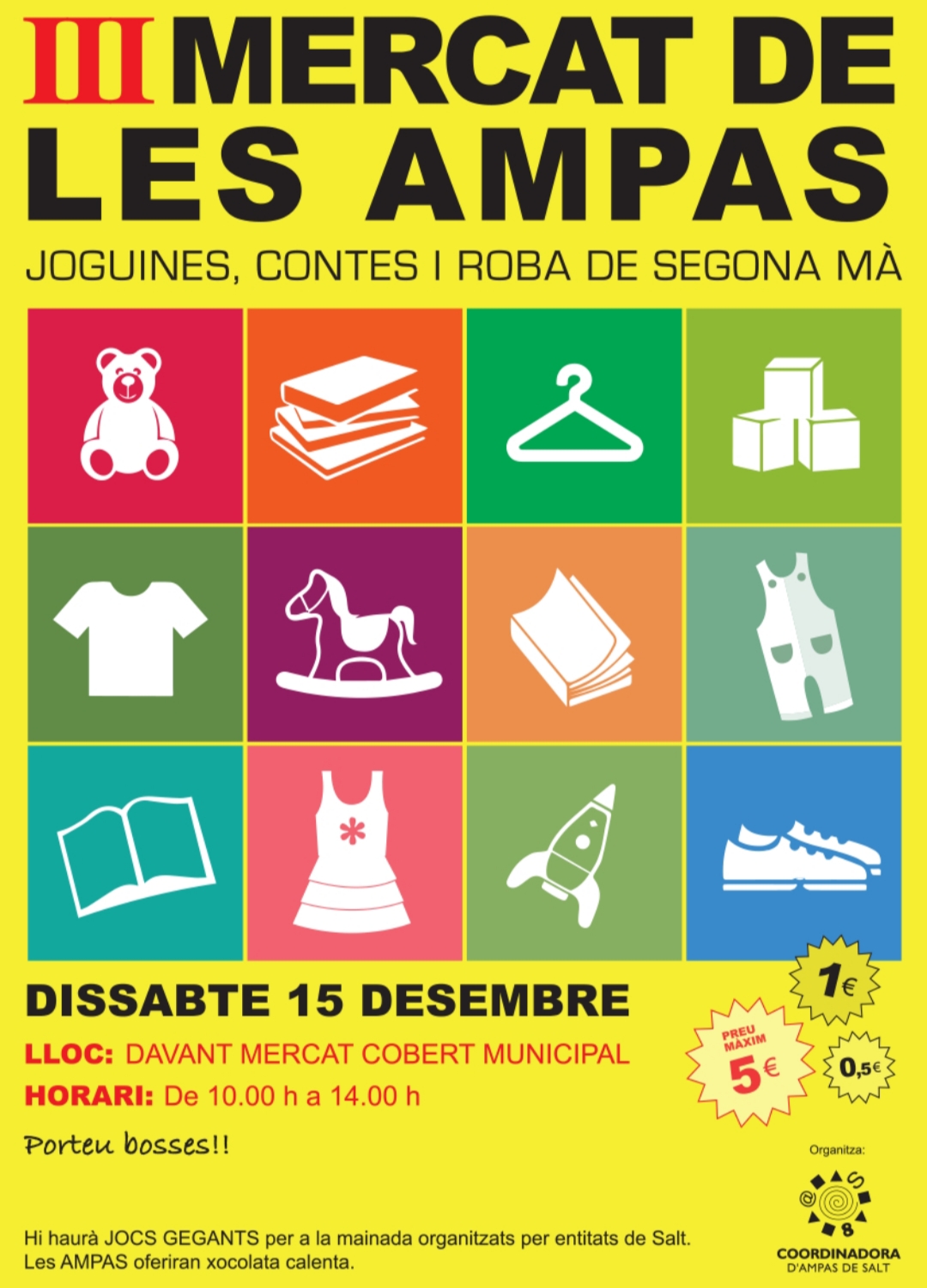 El Pla comunitari de Salt se suma al Mercat de les AMPES de Salt