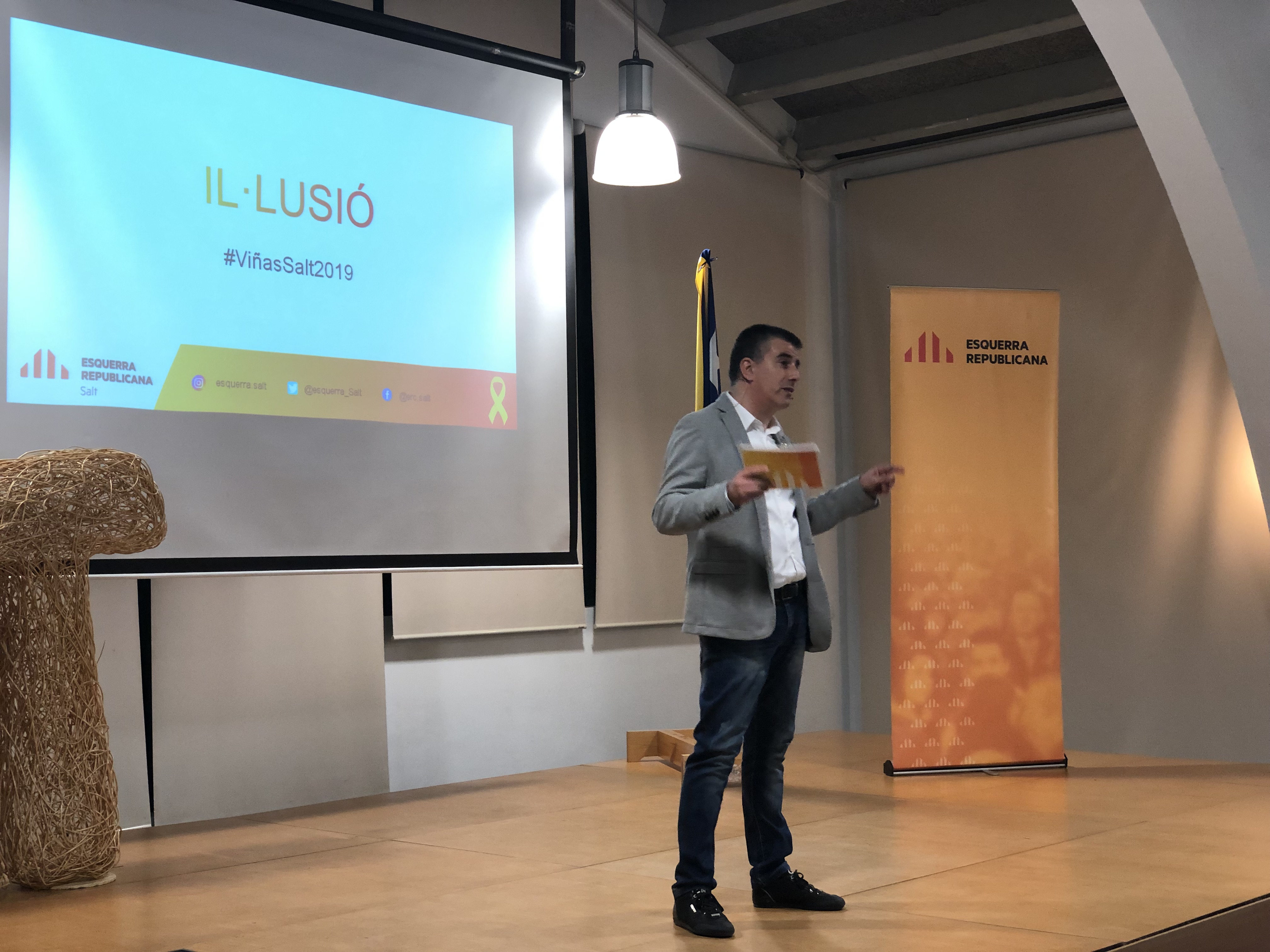 Presentació Jordi Viñas com a candidat a l’alcaldia de Salt