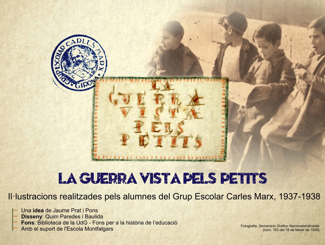 La guerra vista pels petits. Escola Montfalgars