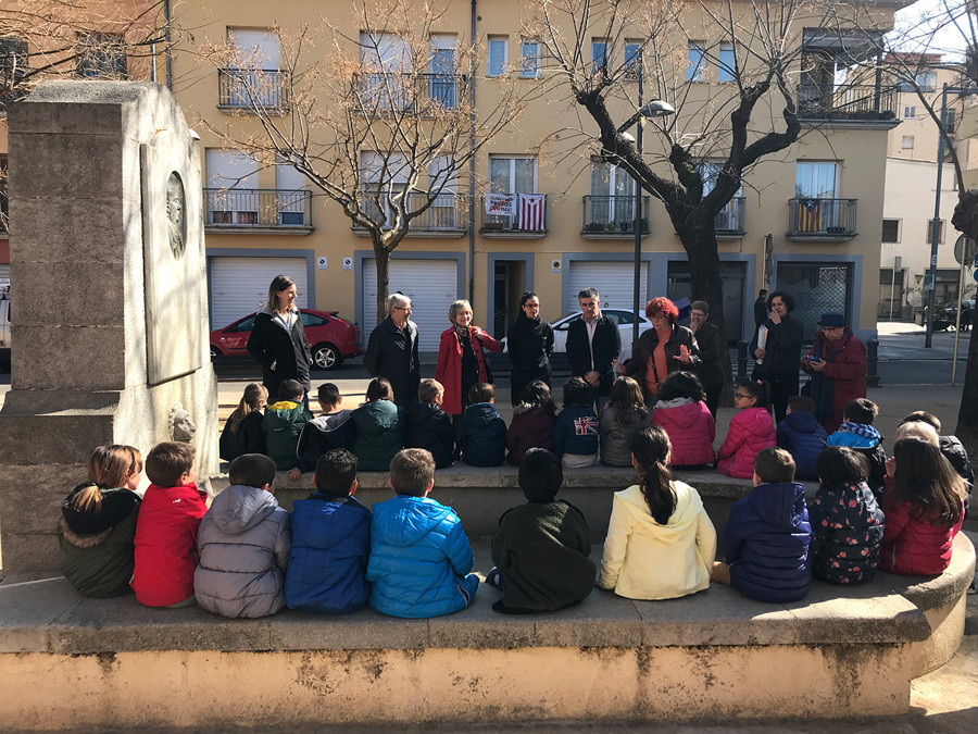 La Font de la Plaça dels Peixos apadrinada per l’Escola FEDAC