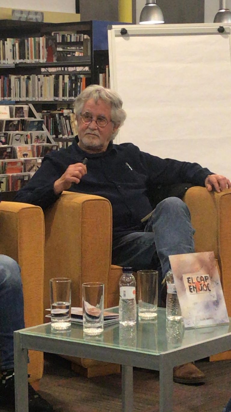Lluís Mateu, presenta el llibre El cap en joc