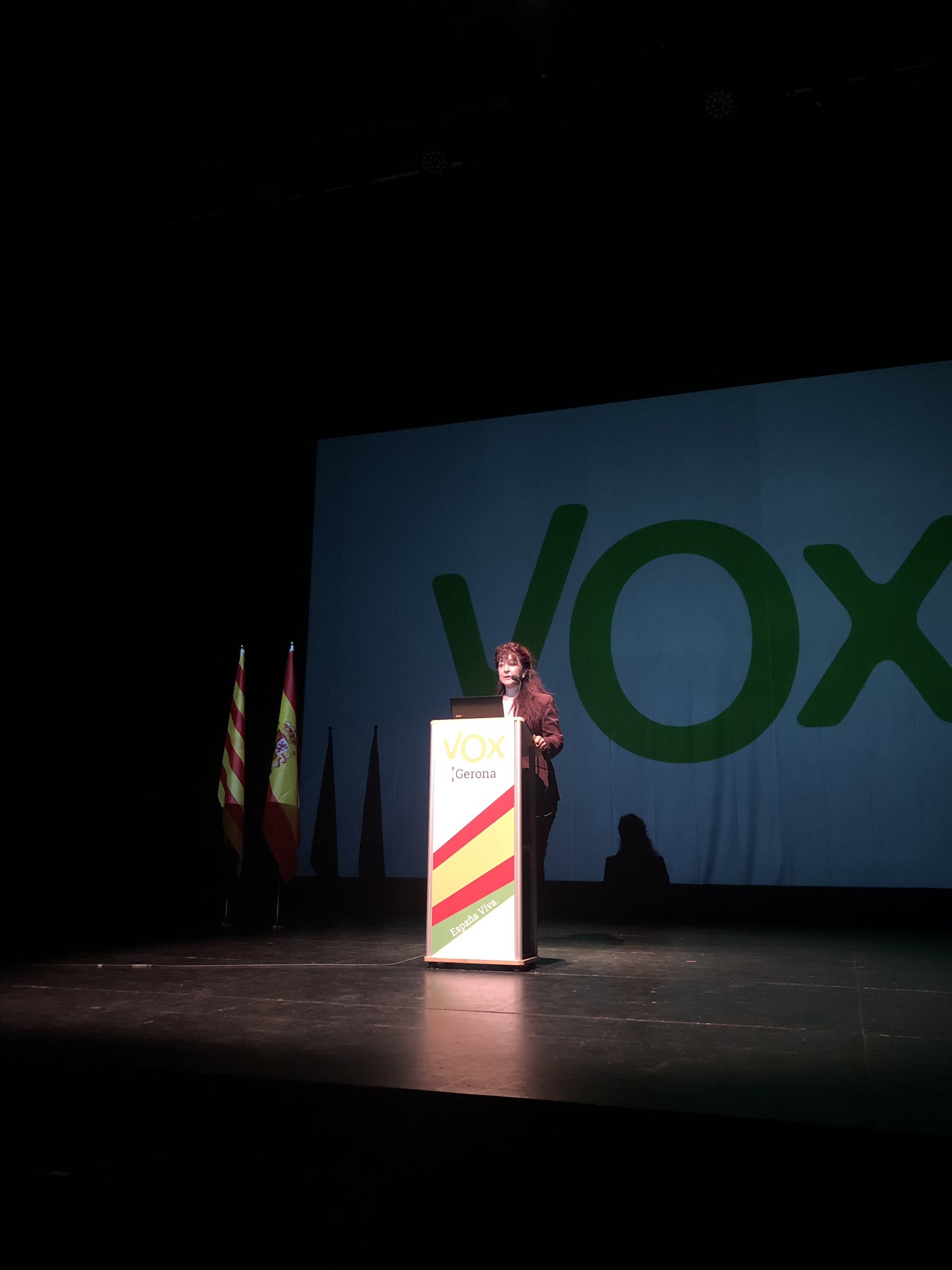 L’acte de Vox Gerona a Salt