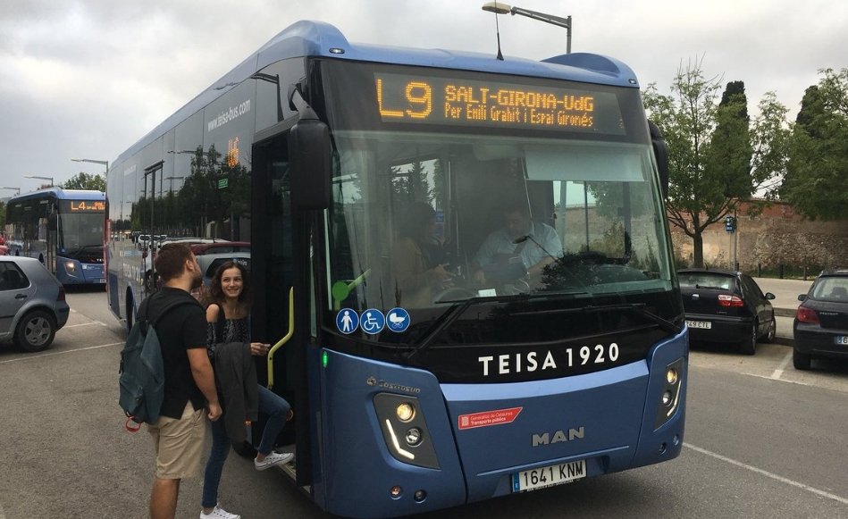 262 viatgers al día en la L9 que conecta Salt i la UdG
