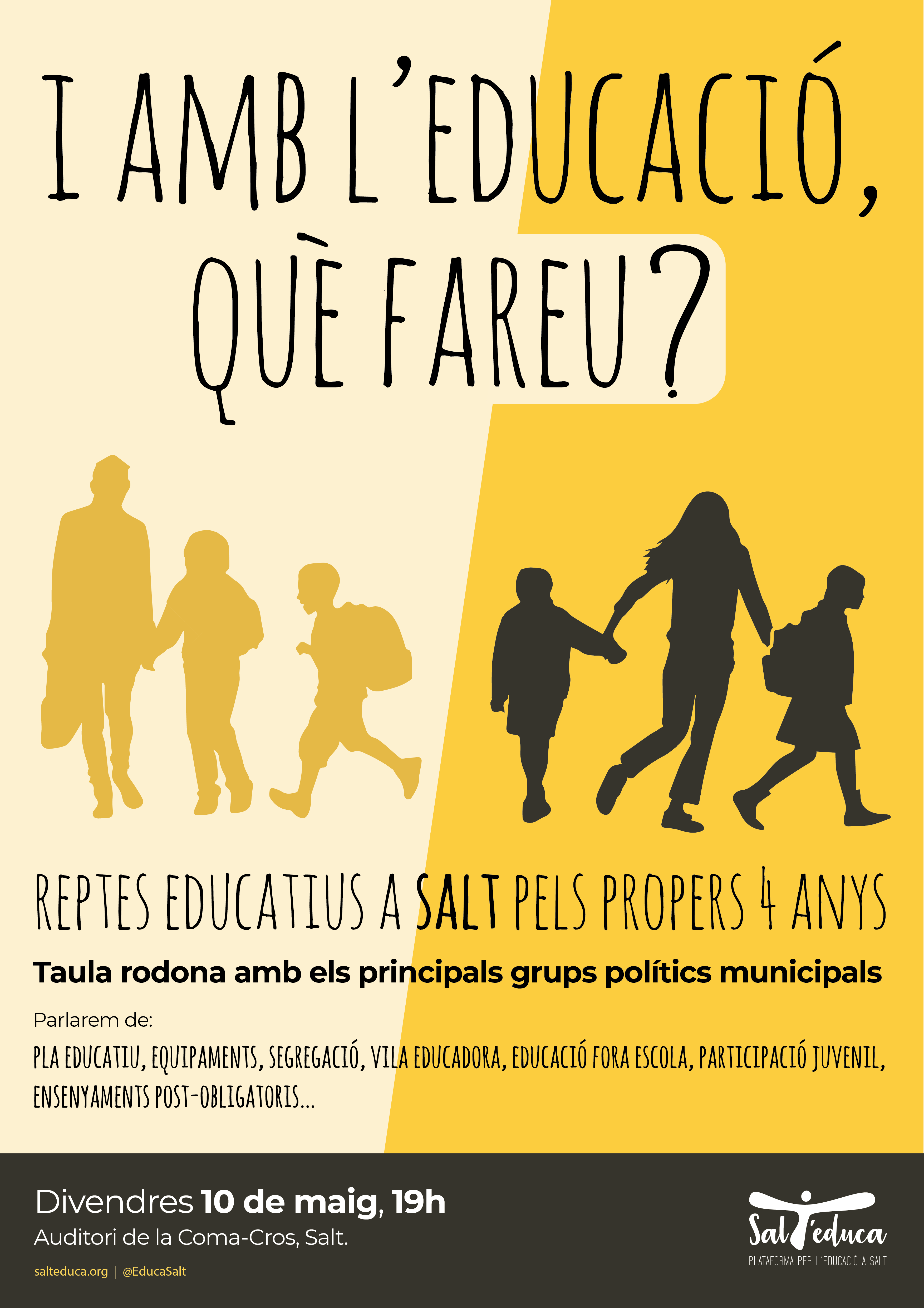 I amb l’educació, què fareu?
