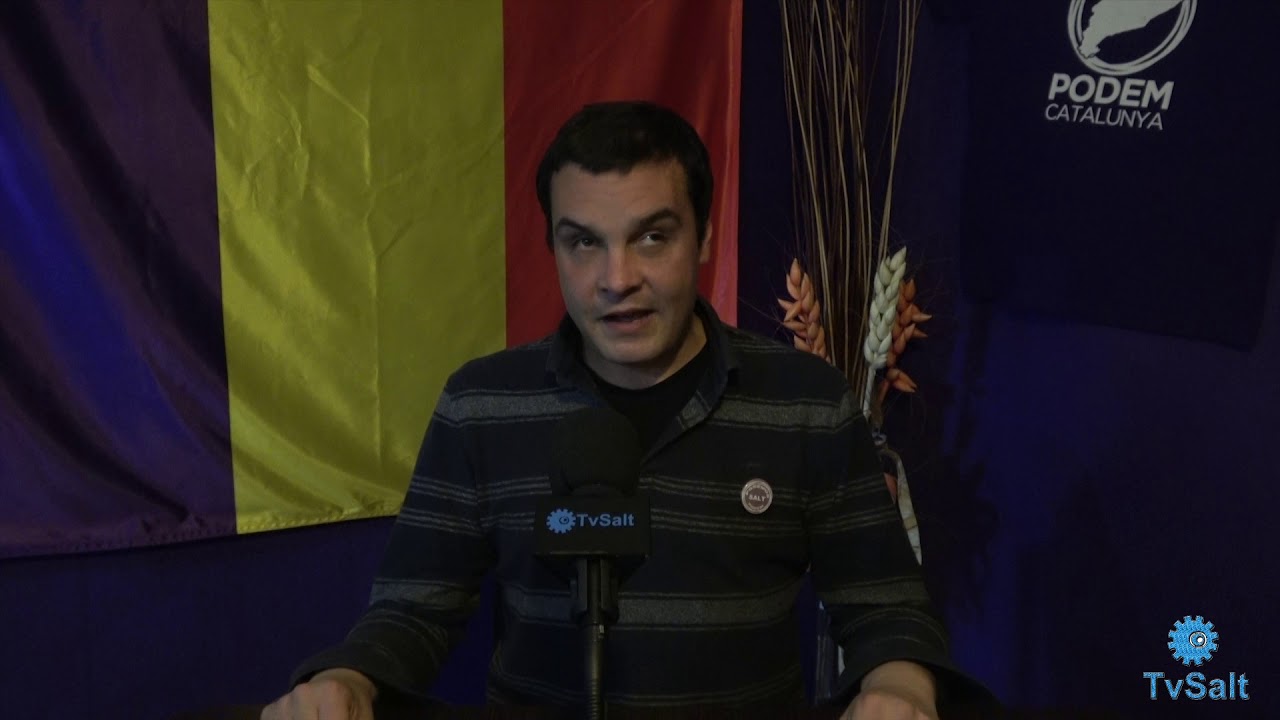 Entrevista David Abad candidat PODEMOS Salt