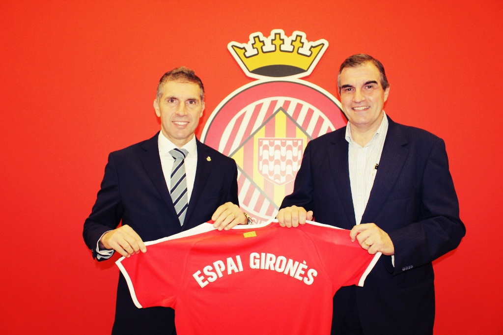 L’Espai Gironès i el Girona FC signen un nou acord de col·laboració