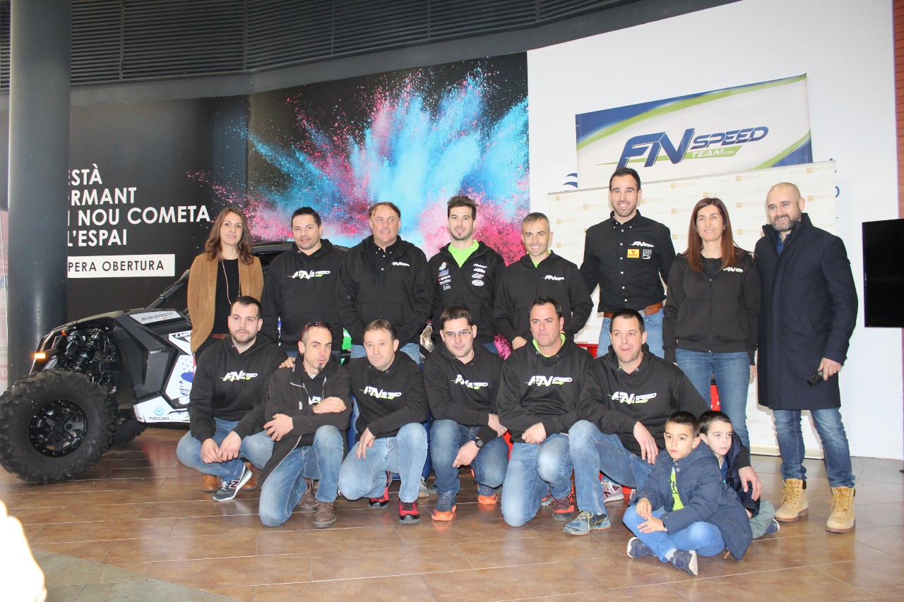 L’Espai Gironès acull la presentació de l’equip gironí FN Speed Team que participarà al Dakar 2020