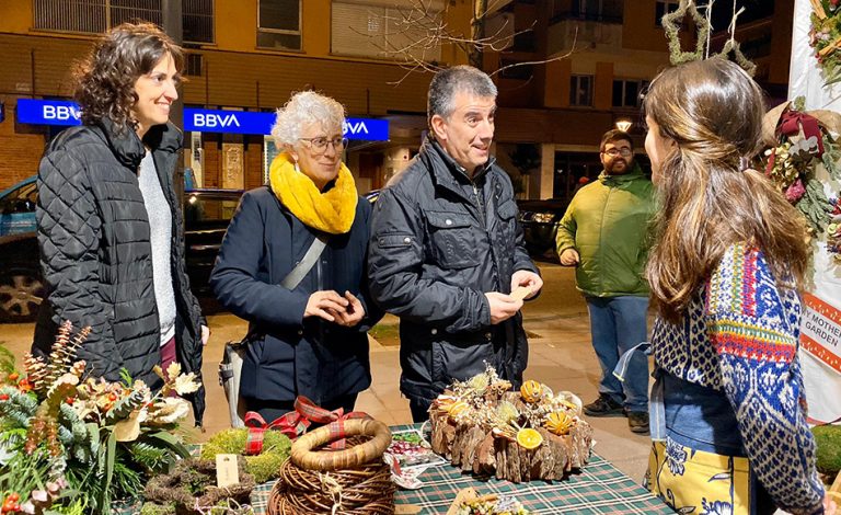 L’encesa de llums dona la benvinguda a la campanya nadalenca a Salt