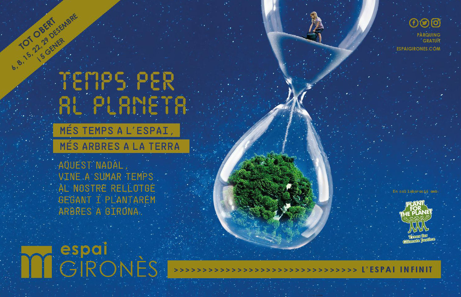 La Campanya solidària de Nadal de l’Espai Gironès contra la Crisi Climàtica
