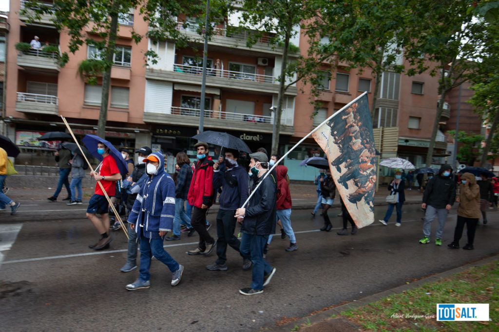 Manifestació Antiracista Salt Girona