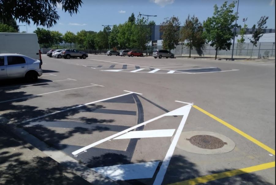 20 places noves a l’aparcament gratuït de l’Institut Vallvera de Salt