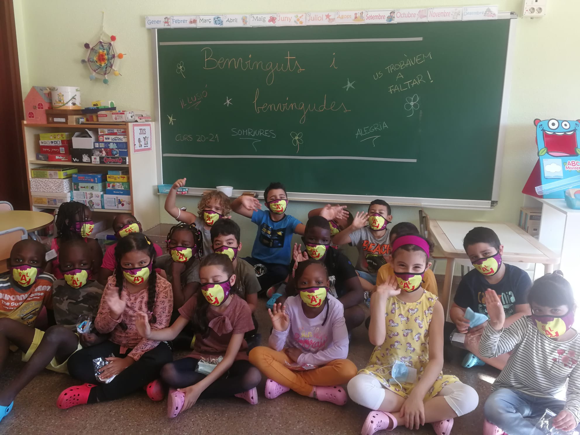4.995 alumnes de Salt comencen el curs escolar 2020-21