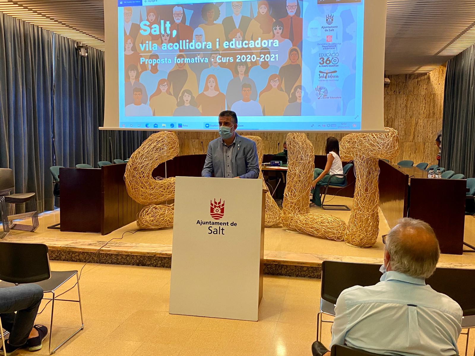 Tot a punt per a l’inici del curs escolar 2020-21 a Salt