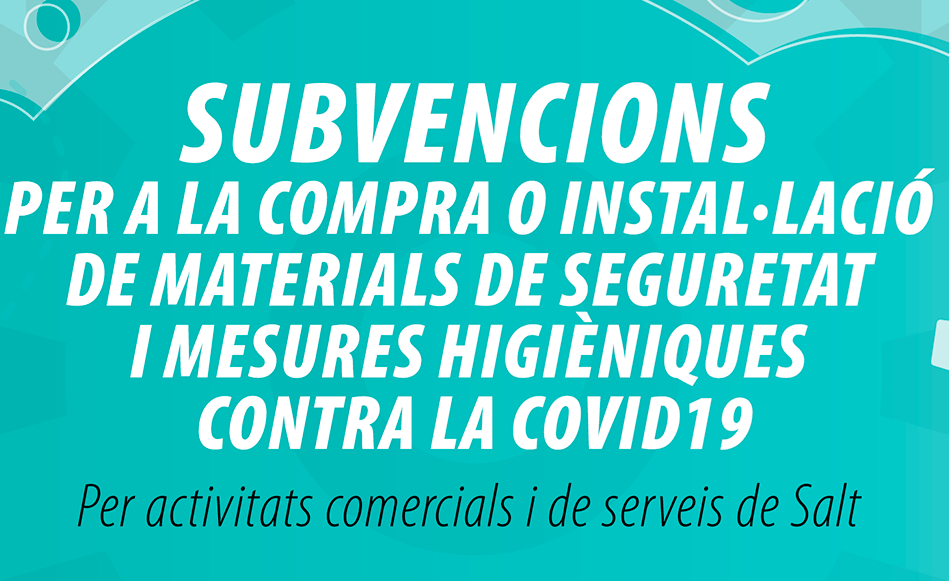 Subvencions a Salt contra la Covid-19