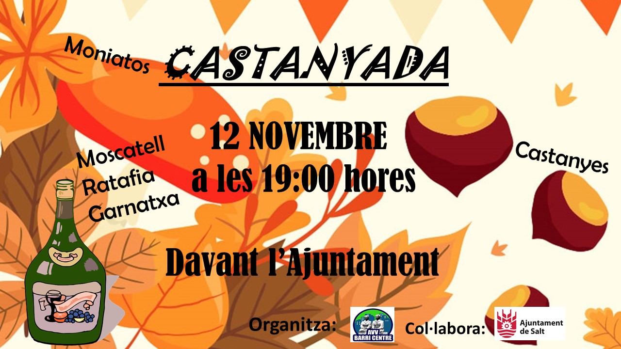 Castanyada del Barri Centre de Salt