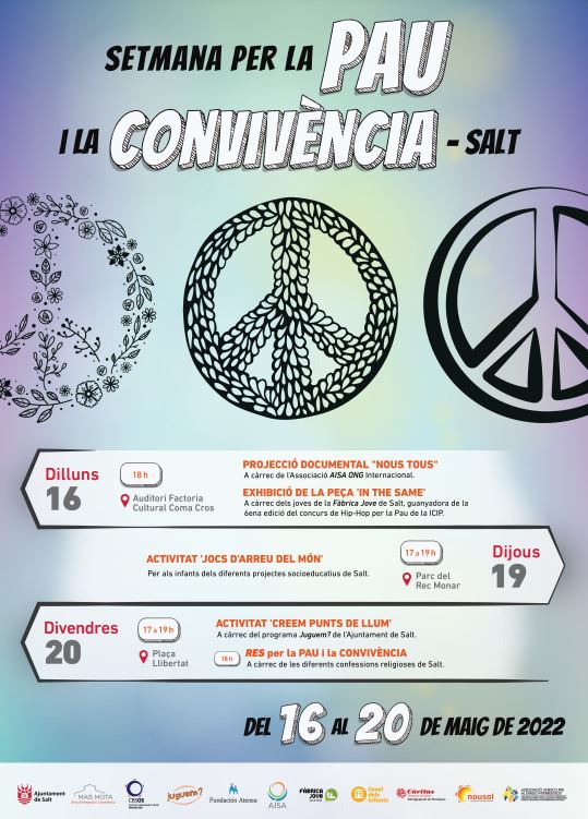 Dia internacional de la Convivència en Pau a Salt