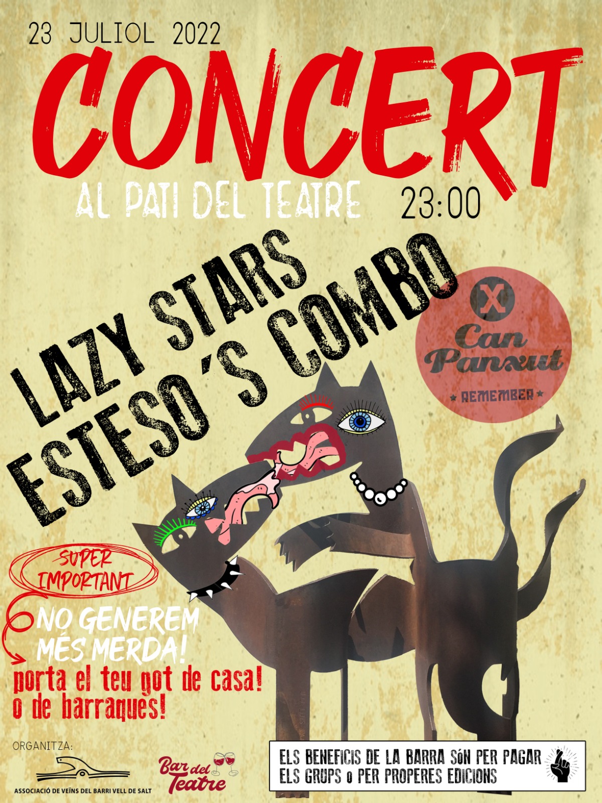 Concert al pati del Teatre