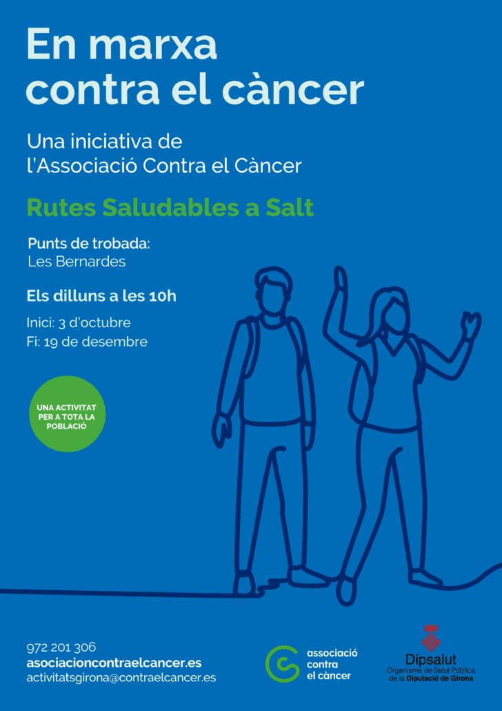 Rutes saludables a Salt – En marxa contra el càncer