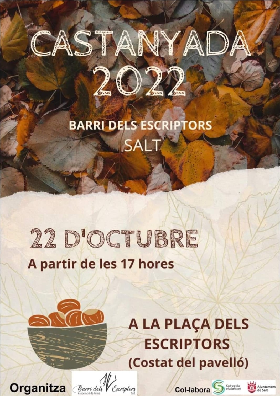 Castanyada popular al Barri dels escriptors
