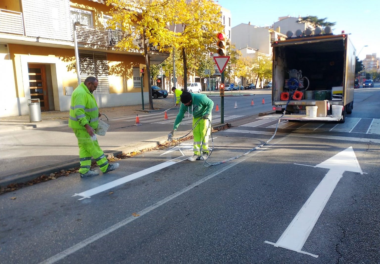 30.816 euros per renovar la pintura vial a diversos carrers de Salt
