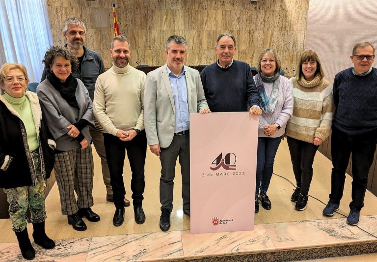 Presentació de la commemoració dels 40 anys de la independència de Salt