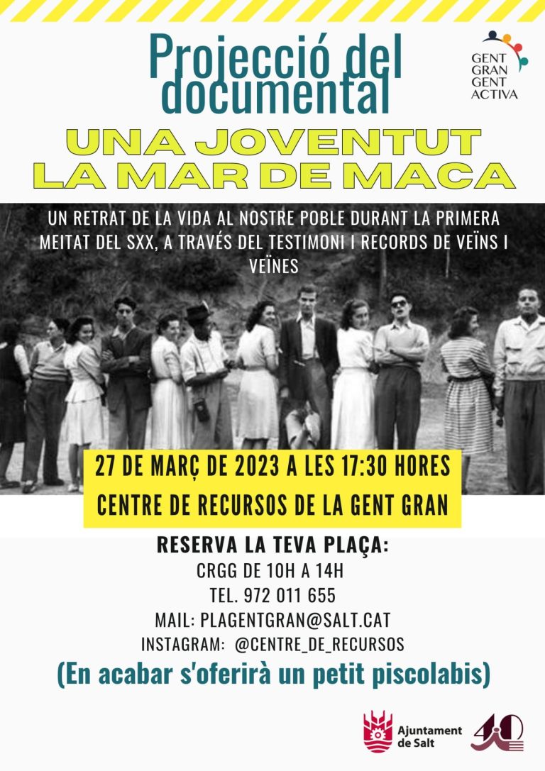 Descobreix la vida del nostre poble en un documental únic