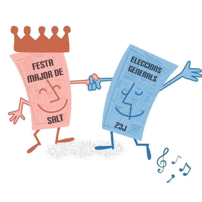 Les eleccions generals faran de teloneres a la Festa Major de Salt
