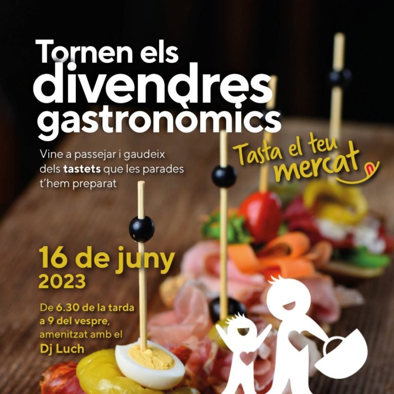 Divendres Gastronòmics al mercat de Salt