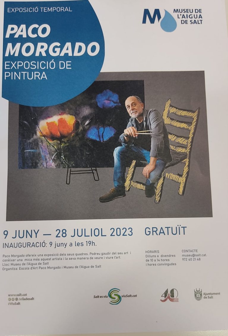 Exposició de pintura de Paco Morgado